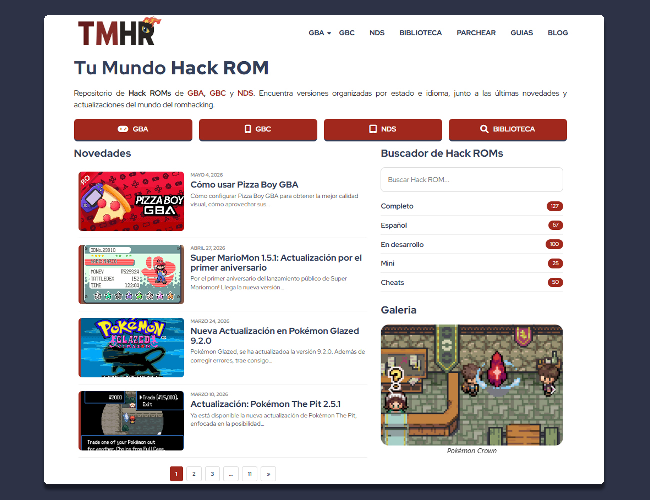 tu mundo hack rom proyecto web
